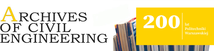 Logo of the journal: Archives of Civil Engineering